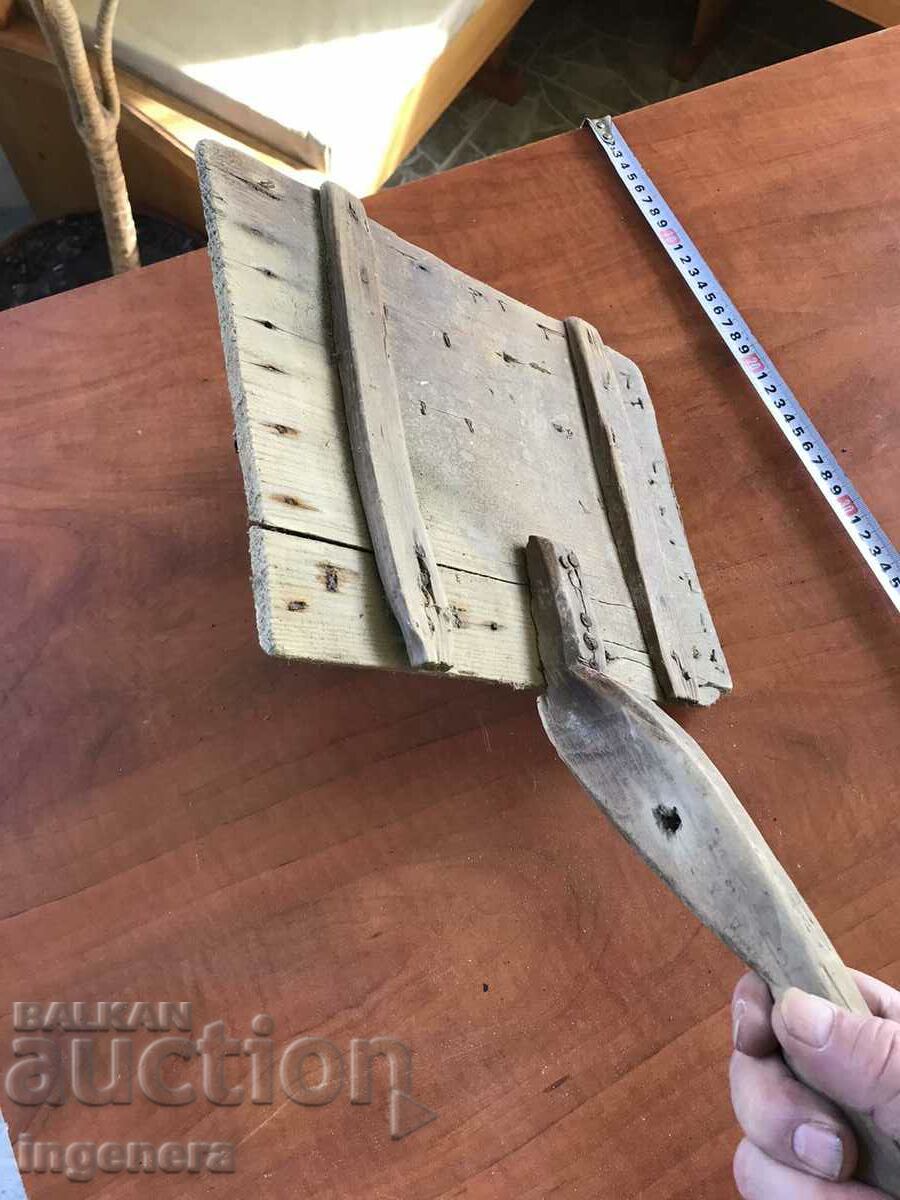 HAND WOOL PICKER ANTIQUE TOOL WOOD - 5