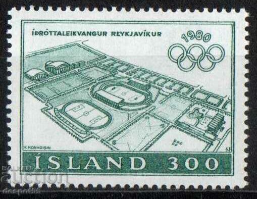 1980. Iceland. Olympic Games - Moscow 1980, USSR.