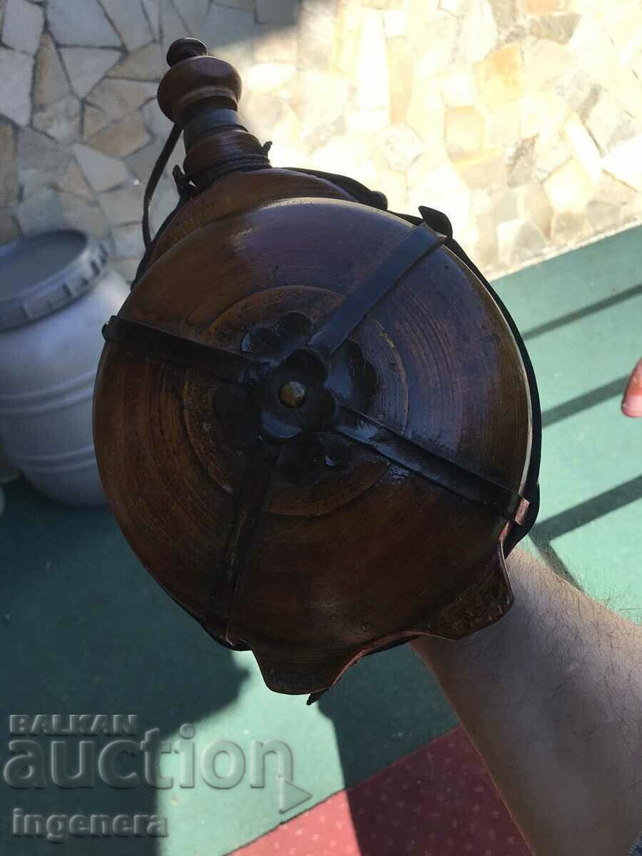 ΞΥΛΟ ΠΟΡΠΗΣ ΑΠΟ ΔΕΡΜΑΤΙΝΟ ΣΟΚΑ ΣΙΛΟΥΡΙΚΟ ΜΕ ΚΛΗΡΩΣΗ-ΠΕΡΙΠΟΥ ΛΙΤΡΟ - 6