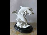 Beautiful figurine Dolphins