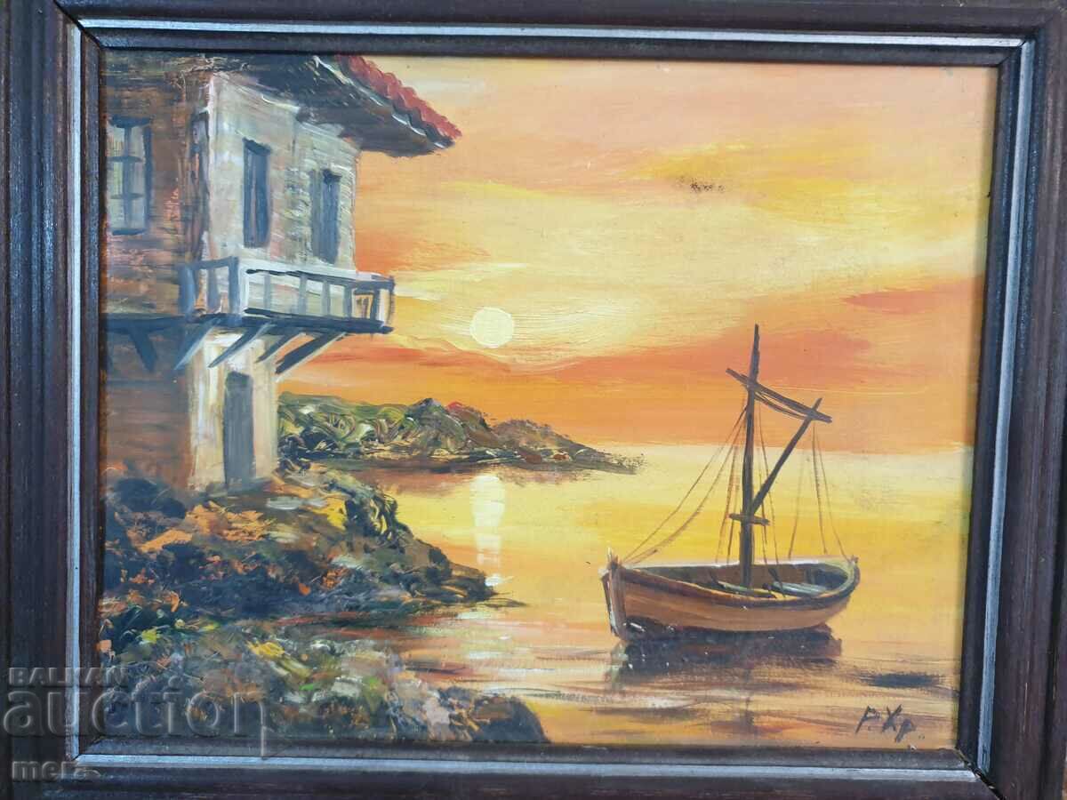 Old author painting with price 140.00 BGN | € 71.58 Old author painting with price 140.00 BGN | € 71.58