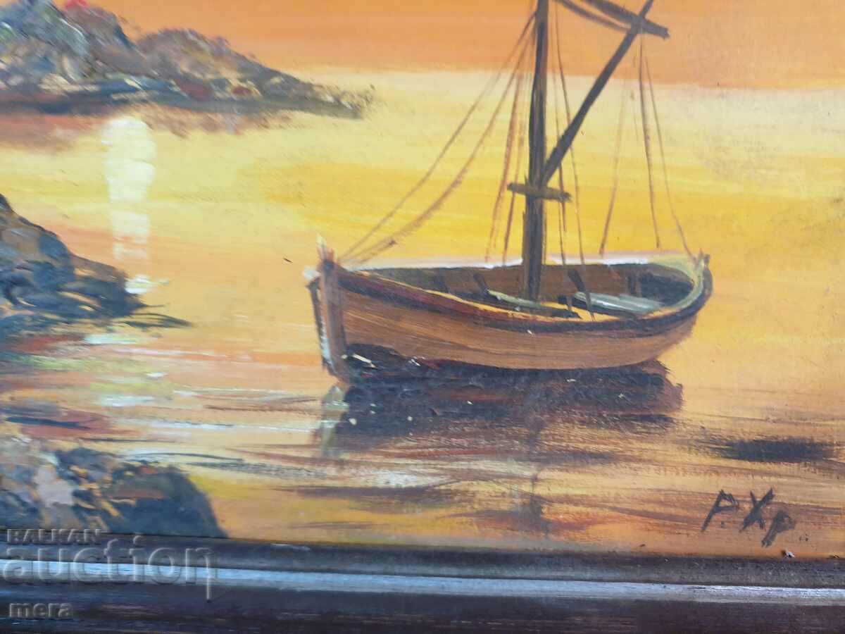 Auction Old author painting Auction Old author painting