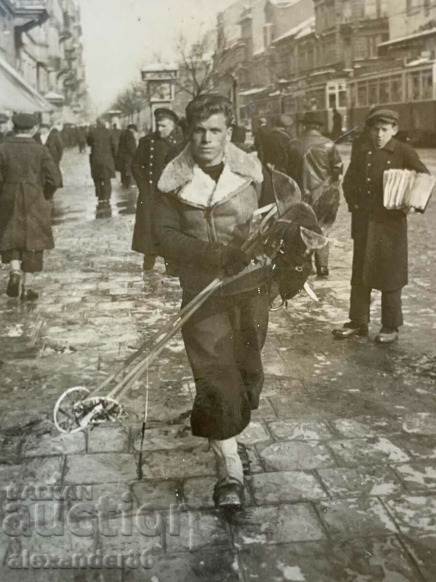 Sofia Skior 1940 παλιά φωτογραφία με τιμή 15.00 BGN | € 7.67