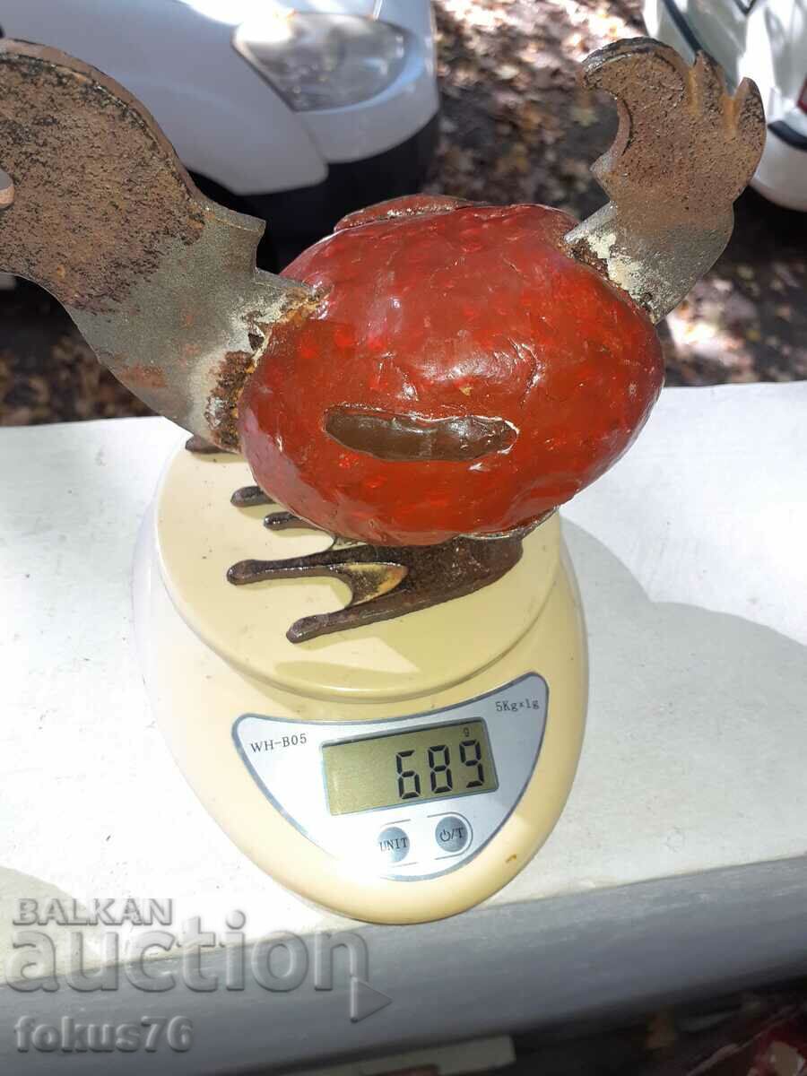 Doi pui vechi de metal figurin statueta din plastic - 6 Doi pui vechi de metal figurin statueta din plastic - 6