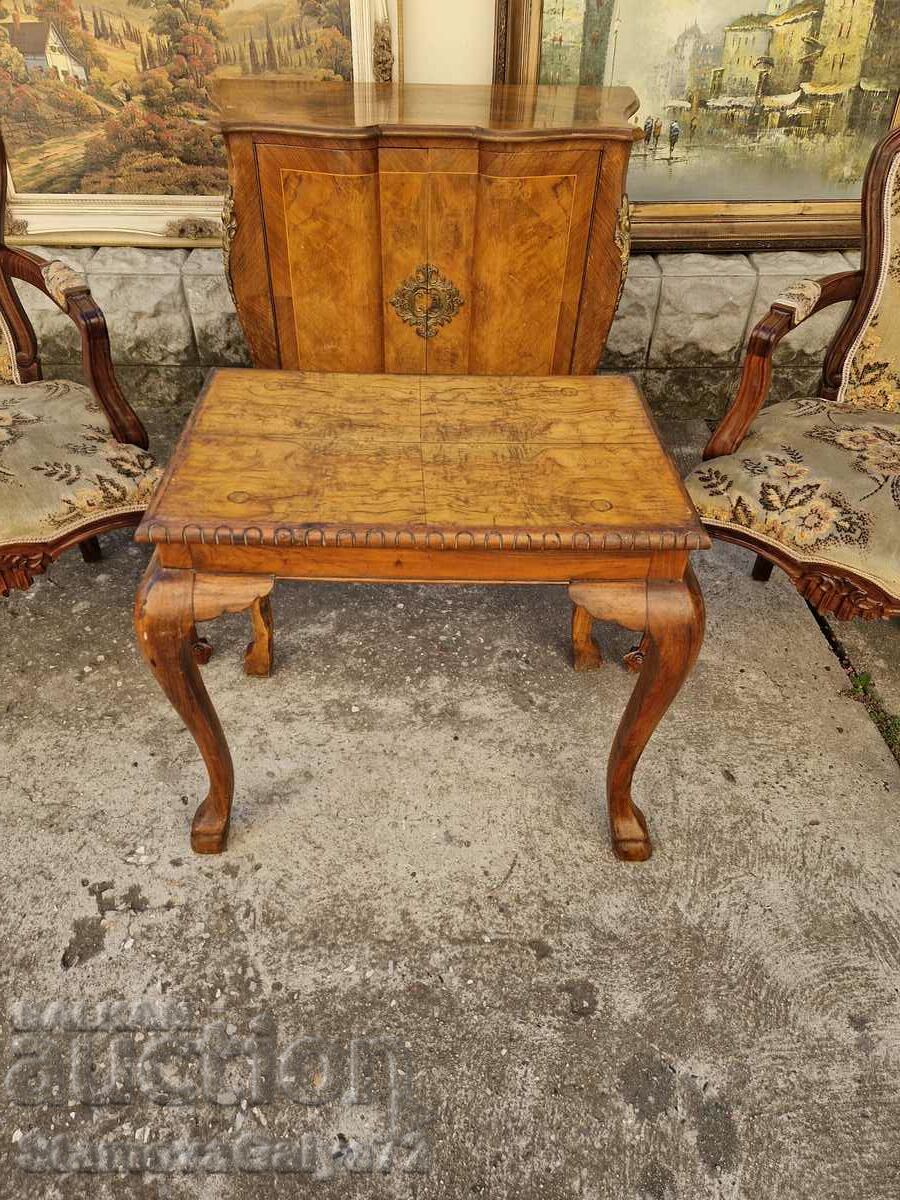 Old great antique English solid wood table