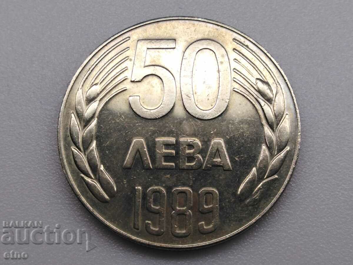 50 лева 1989