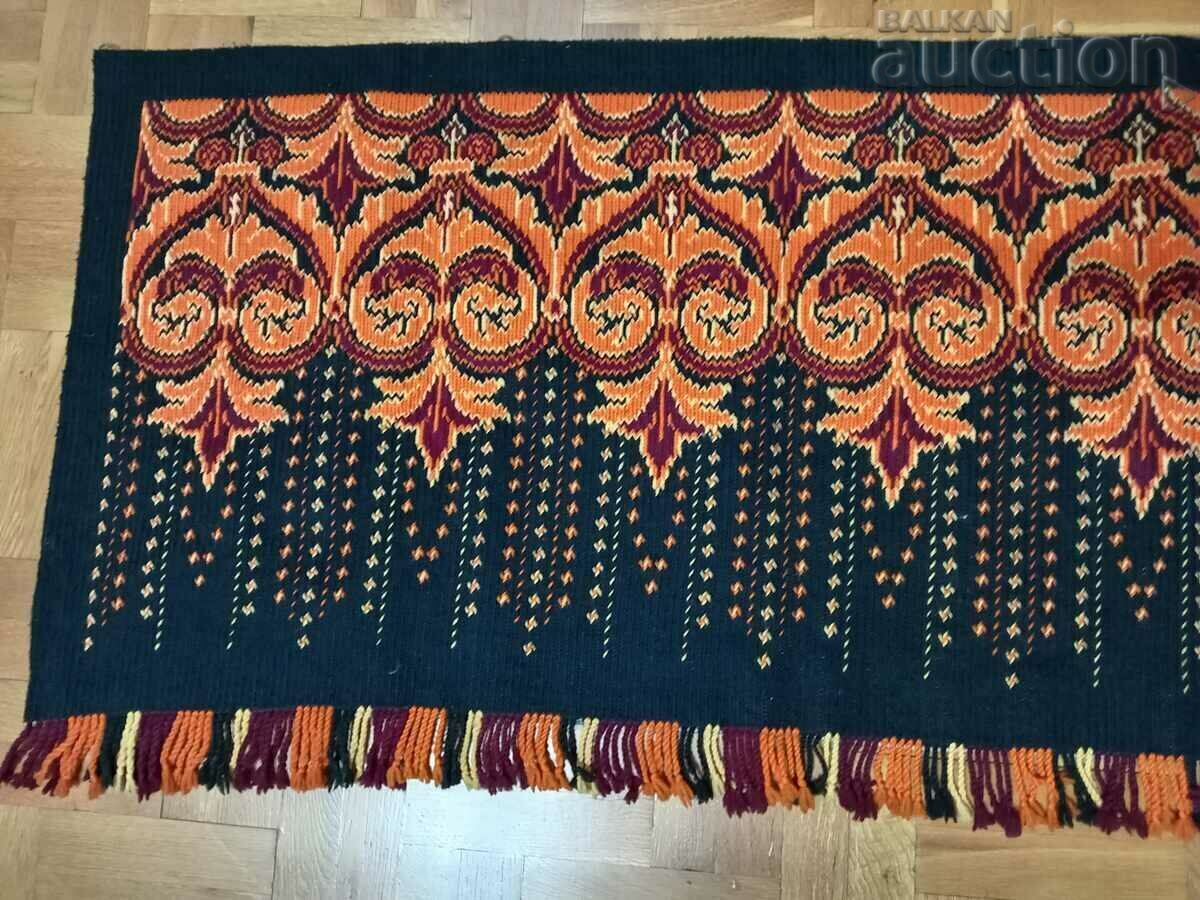 Antique ethnographic RUG CARPET for WALL with fringes with price 51.00 BGN | € 26.08 Antique ethnographic RUG CARPET for WALL with fringes with price 51.00 BGN | € 26.08