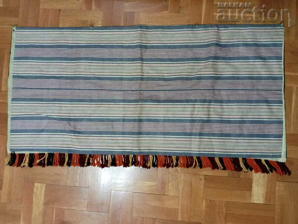 Antique ethnographic RUG CARPET for WALL with fringes - 5 Antique ethnographic RUG CARPET for WALL with fringes - 5