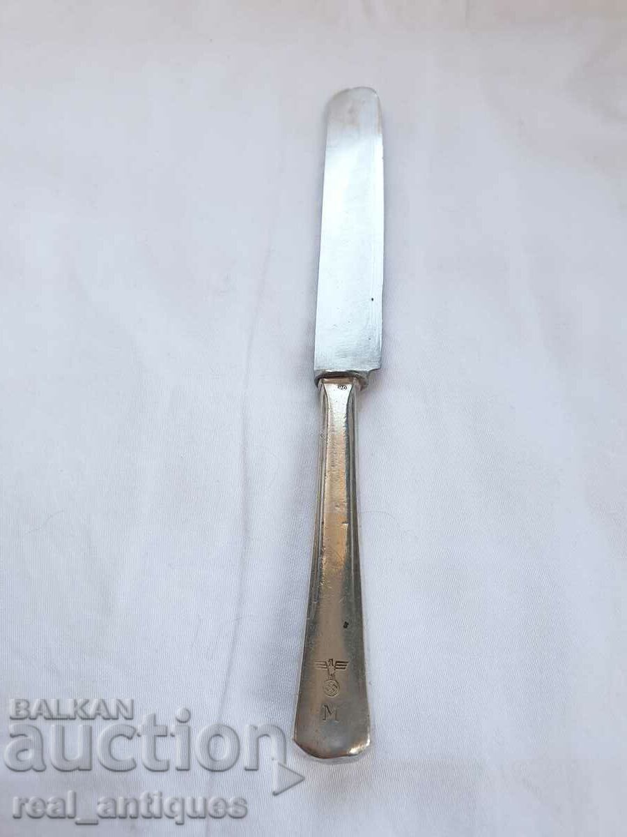 Third Reich silver-plated knife