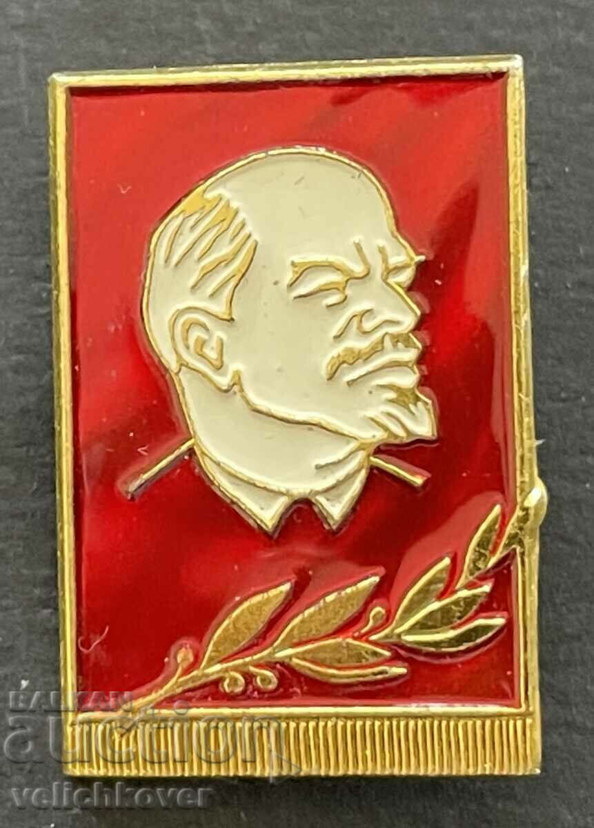 38902 USSR sign with the image of Vladimir Lenin enamel