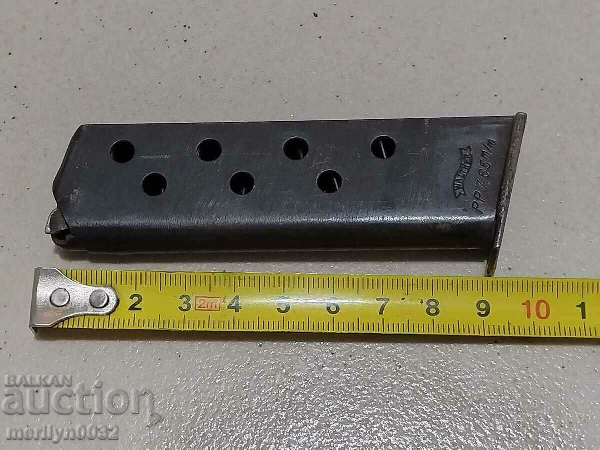 Delivery of 7.65mm Walther PP Wehrmacht WW2 pistol magazine part Delivery of 7.65mm Walther PP Wehrmacht WW2 pistol magazine part