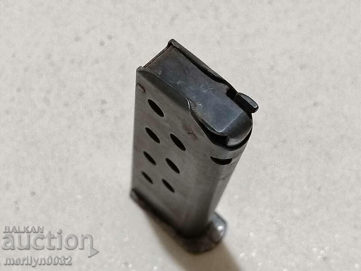 7.65mm Walther PP Wehrmacht WW2 pistol magazine part - 7 7.65mm Walther PP Wehrmacht WW2 pistol magazine part - 7