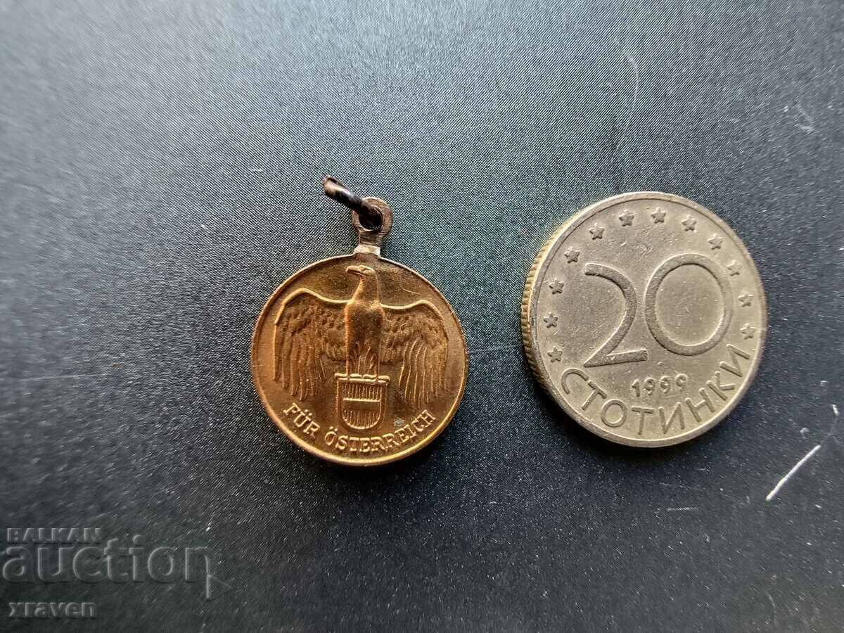 miniature Austrian veteran medal PSV For merit with price 50.00 BGN | € 25.56 miniature Austrian veteran medal PSV For merit with price 50.00 BGN | € 25.56