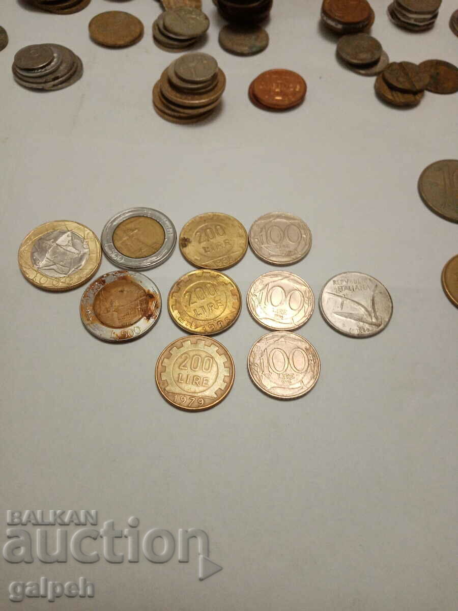 COINS ITALY, BULGARIA - 23 pcs. - BGN 3 with price 3.00 BGN | € 1.53 COINS ITALY, BULGARIA - 23 pcs. - BGN 3 with price 3.00 BGN | € 1.53