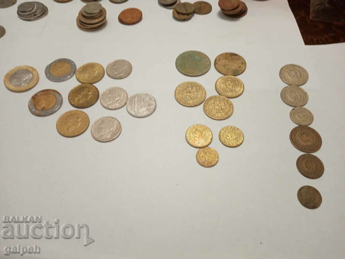 COINS ITALY, BULGARIA - 23 pcs. - BGN 3 - 5 COINS ITALY, BULGARIA - 23 pcs. - BGN 3 - 5