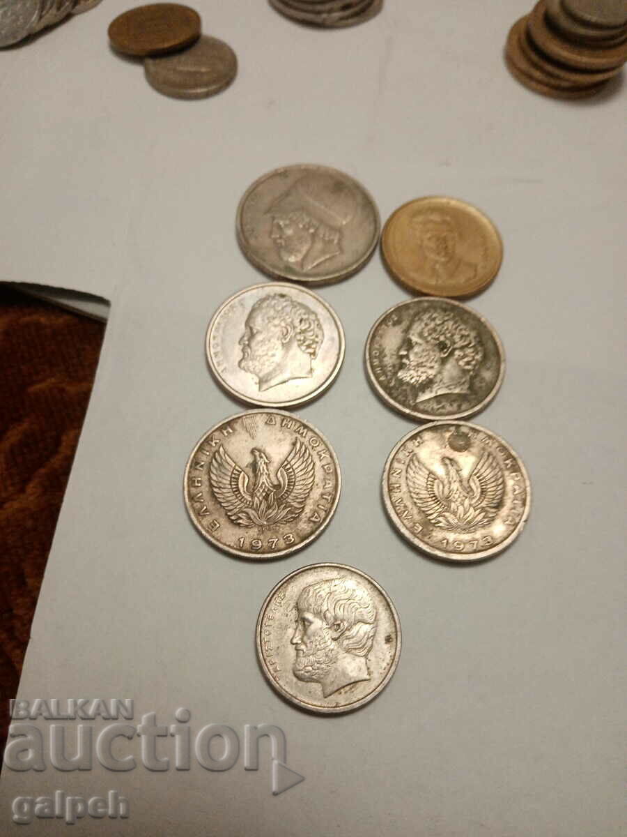 Auction COINS OF GREECE, BULGARIA - 23 pcs. - BGN 3 Auction COINS OF GREECE, BULGARIA - 23 pcs. - BGN 3
