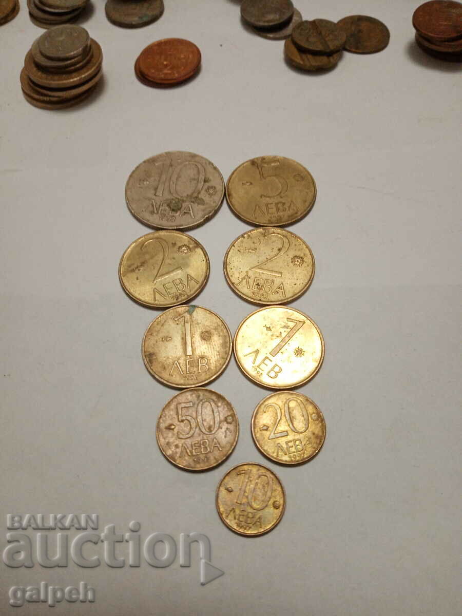 Delivery of COINS OF GREECE, BULGARIA - 23 pcs. - BGN 3 Delivery of COINS OF GREECE, BULGARIA - 23 pcs. - BGN 3