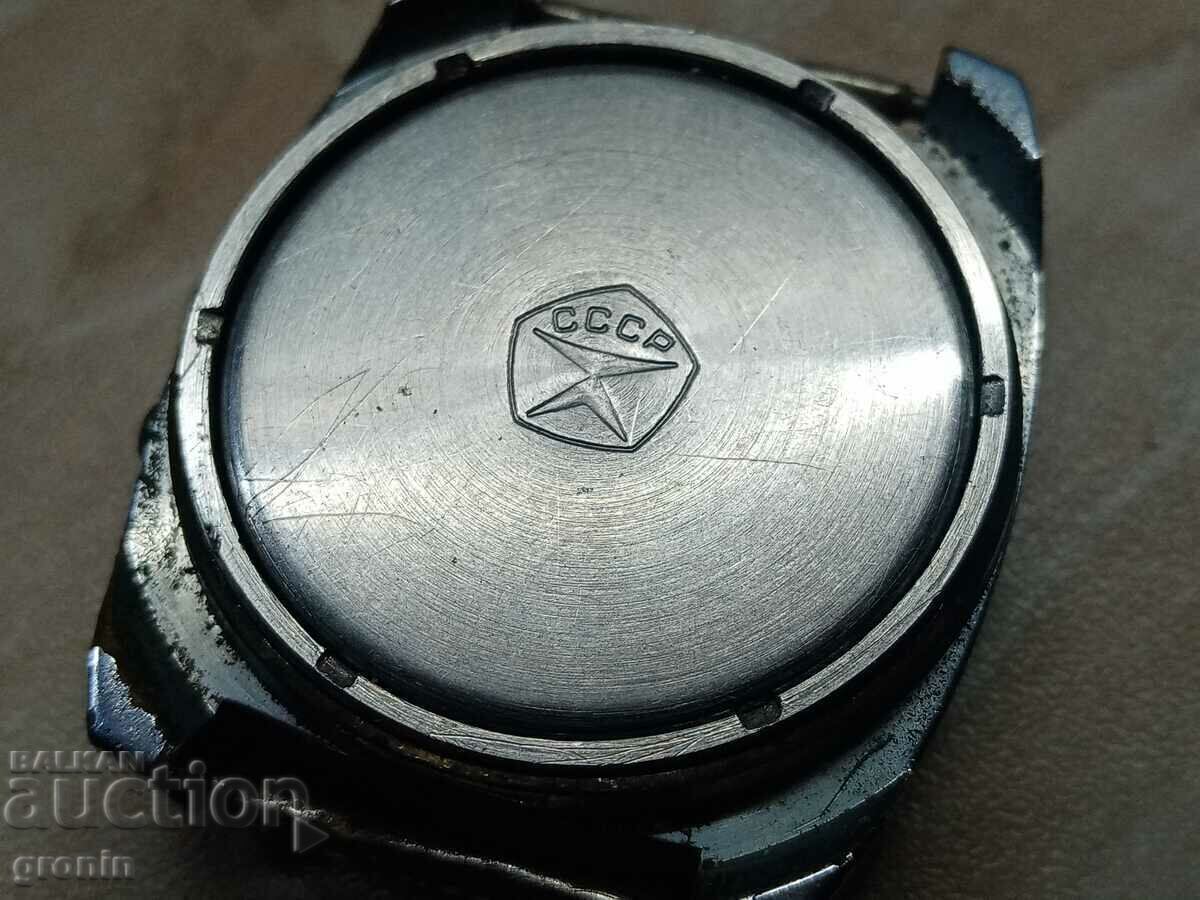 Auction  Wrist Watch USSR Russian Electronics, men's, rare