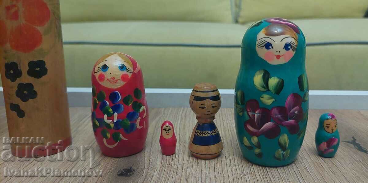 Auction Matryoshka 7 pieces for collectors Auction Matryoshka 7 pieces for collectors