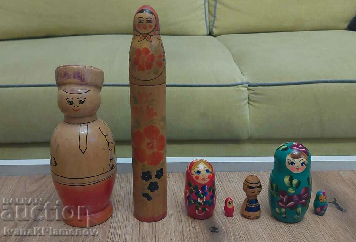 Matryoshka 7 piese pentru colecționari Matryoshka 7 piese pentru colecționari
