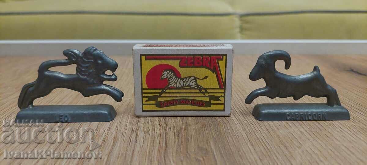 Фигурки метални зодии Англия за колекционери - 7