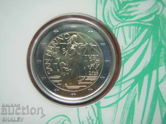 2 Euro 2025 San Marino "Iubileum" /San Marino/ - Uncirculated (2 euro) 2 Euro 2025 San Marino "Iubileum" /San Marino/ - Uncirculated (2 euro)