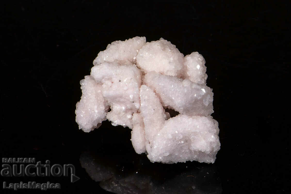 Pink Manganocalcite druse 27g from Bulgaria