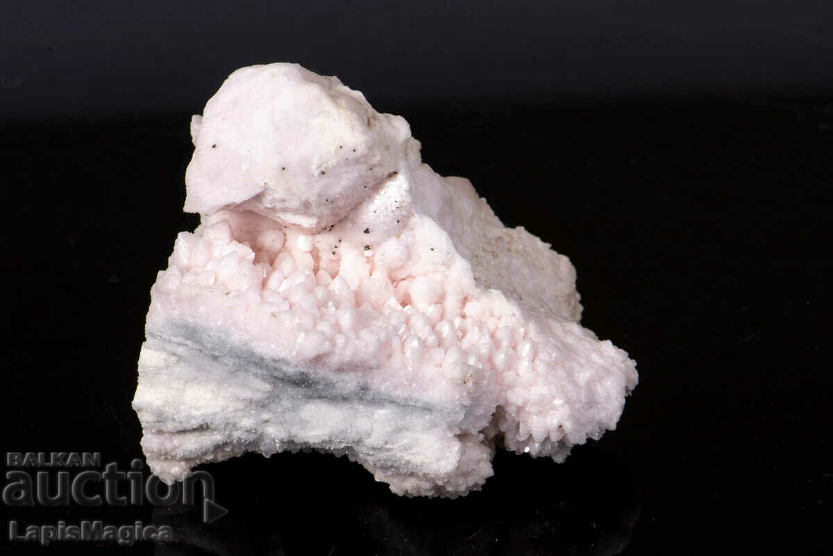 Pink Manganocalcite druse 152,7g Βουλγαρίας