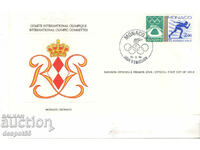 1984. Monaco. Winter Olympic Games, Sarajevo. Envelope First day