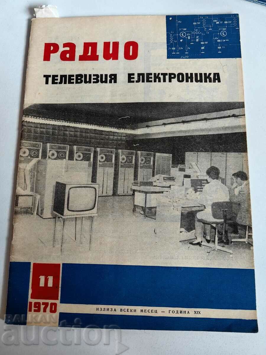 domeniu 1970 REVISTA RADIO TELEVIZIUNE ELECTRONICA