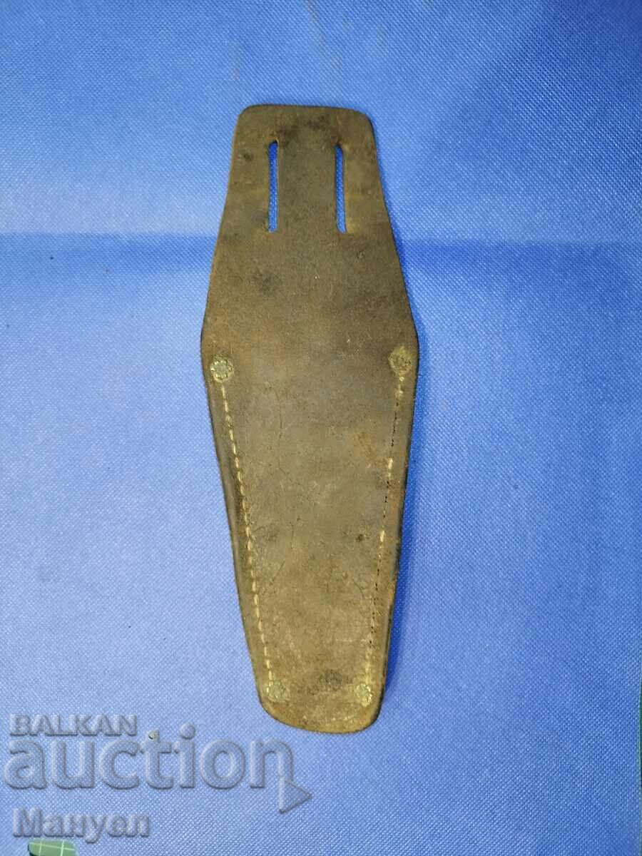 Leather bayonet scabbard. with price 64.60 BGN | € 33.03 Leather bayonet scabbard. with price 64.60 BGN | € 33.03