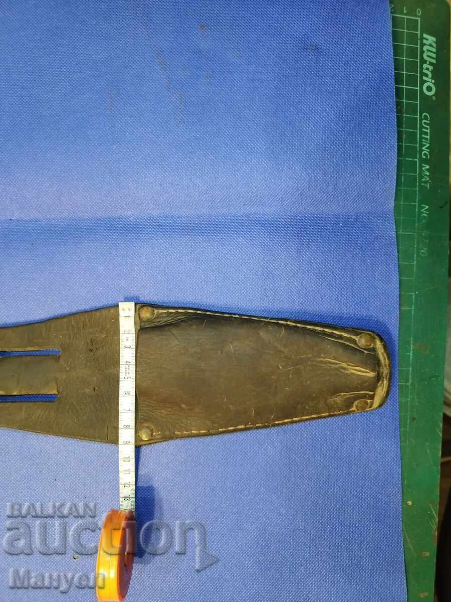 Delivery of Leather bayonet scabbard. Delivery of Leather bayonet scabbard.