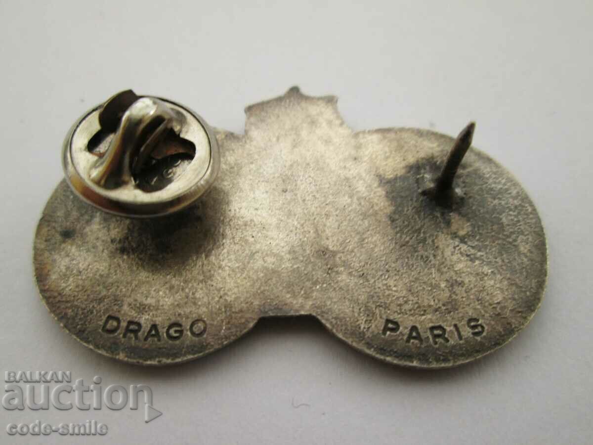 Delivery of Old Sign Soccer Badge Participant Congress Soccer FIFA 1972 Delivery of Old Sign Soccer Badge Participant Congress Soccer FIFA 1972