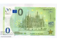 BANCNOTA ZERO EURO - ITALIA