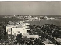 Βουλγαρία - Η/Υ - Νέσεμπαρ, φωτογραφία από το 1961. ταξίδεψε με μια επιγραφή