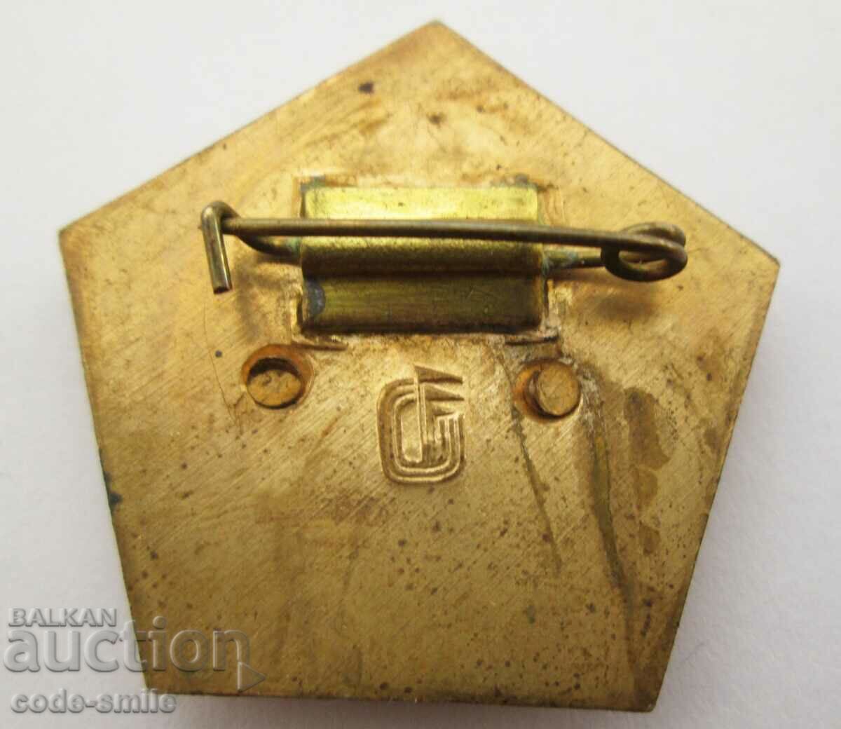 Delivery of Old sign football badge participant USSR Football Championship Delivery of Old sign football badge participant USSR Football Championship