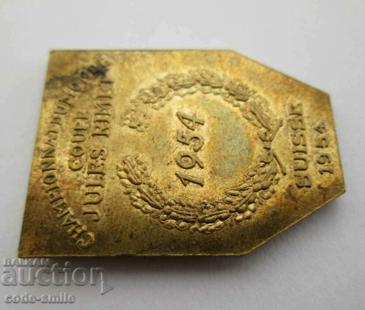 Vechi semn de medalie la Cupa Mondială FIFA Jules Rimet 1954 - 5