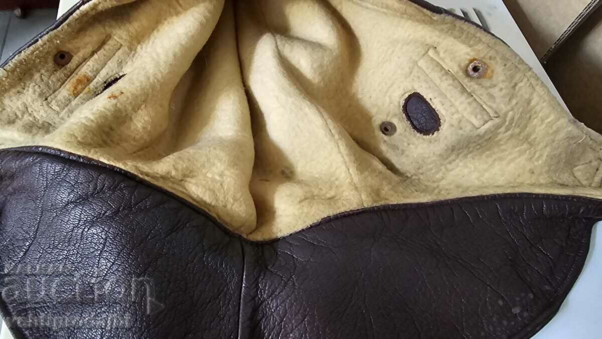 Auction Leather helmet Auction Leather helmet