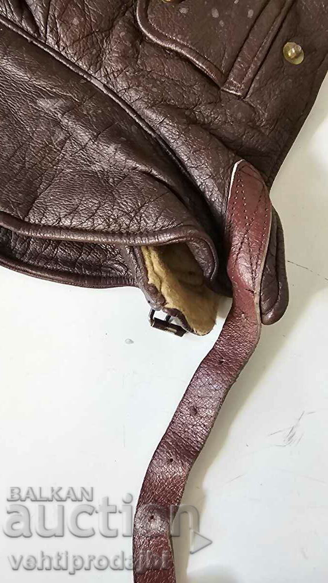 Leather helmet - 5 Leather helmet - 5