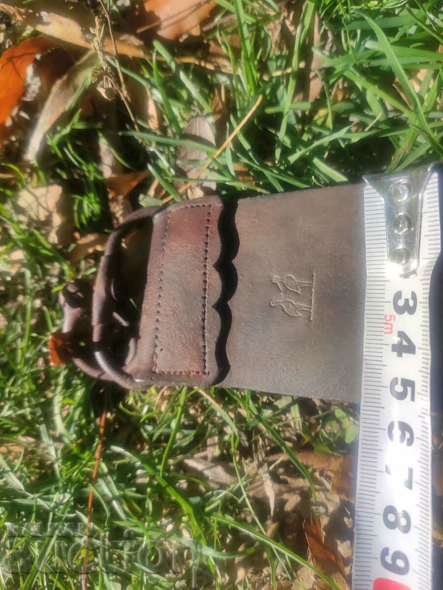 Auction old Solingen barber belt Auction old Solingen barber belt