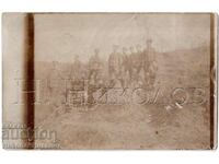 1917 OLD PHOTO BORISOVO MILITARY STATION ON ROAD TO TULCHA D113