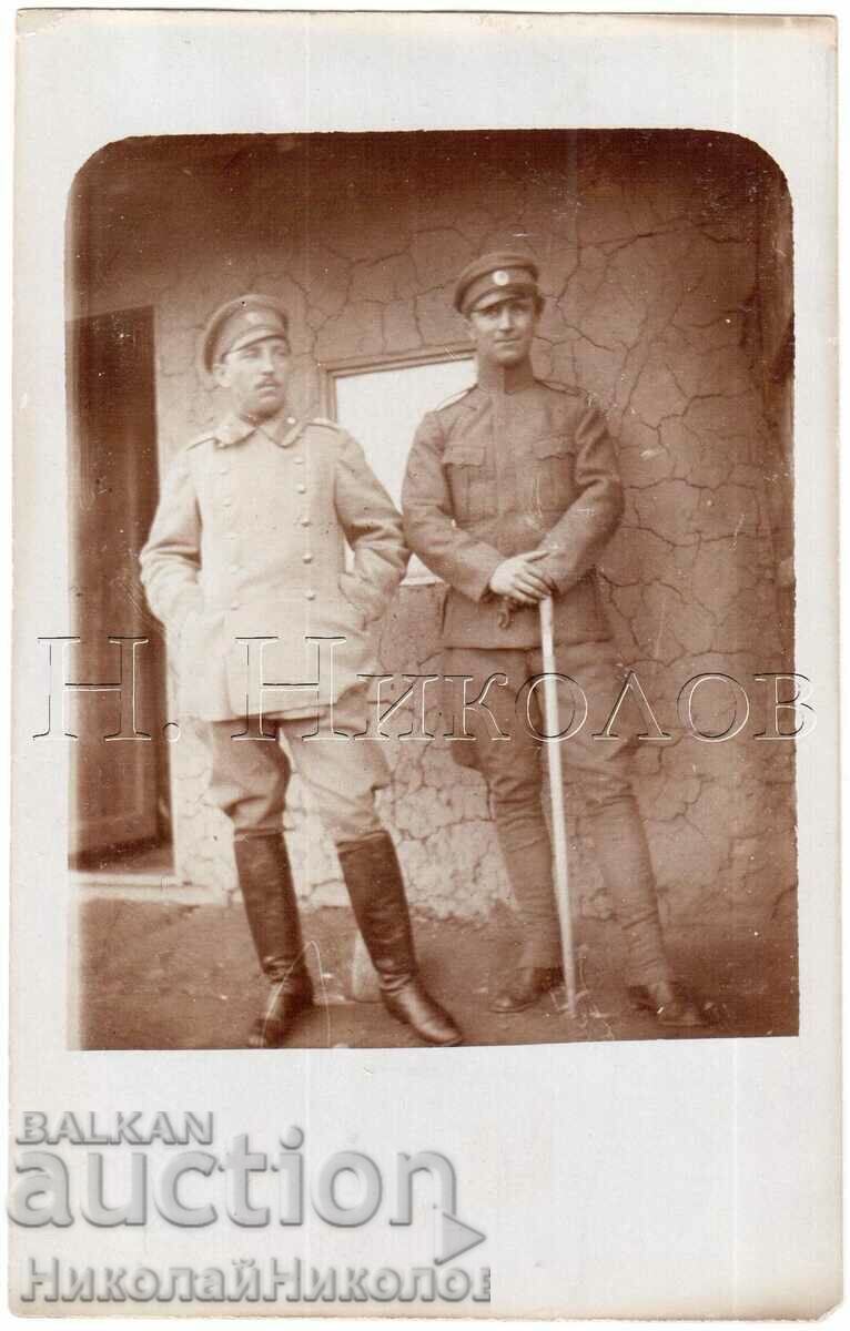FOTO VECHE PSV MILITAR LA FRONT D115