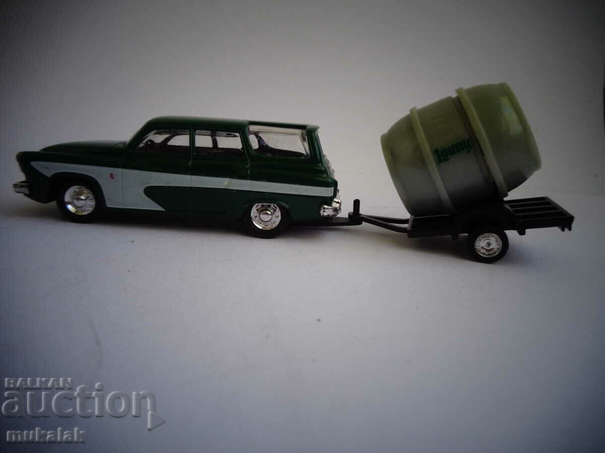 1/64 GRELL MODEL WARTBURG MOSCOW TROLEY TOY MODEL