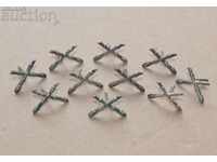 лот Артилерийски емблеми, вензели 10 бр