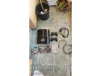 PS3 console + 2 Joysticks + 4 games