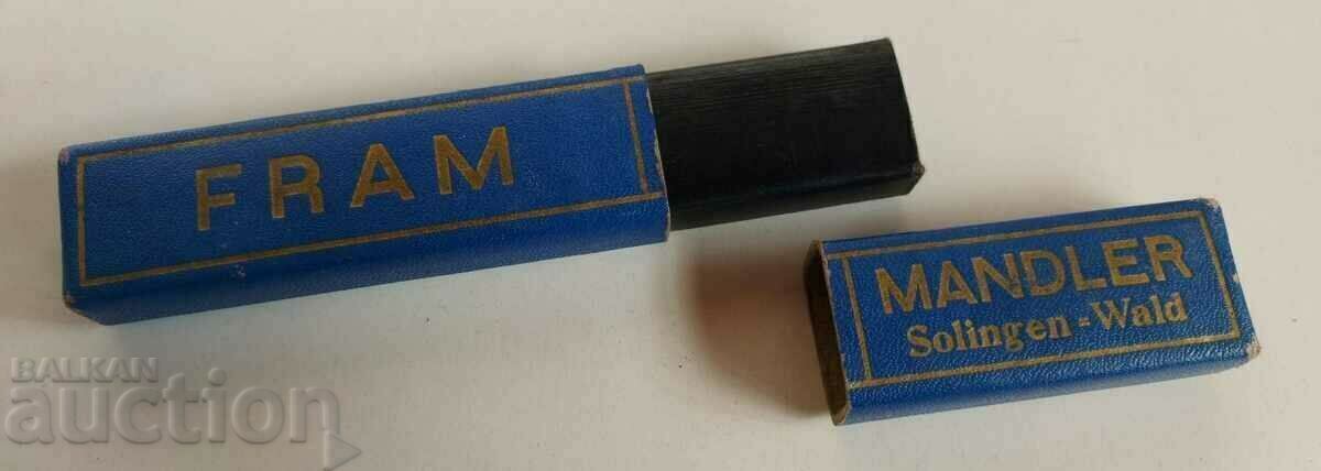 . OLD SOLINGEN RAZOR BOX - 6 . OLD SOLINGEN RAZOR BOX - 6