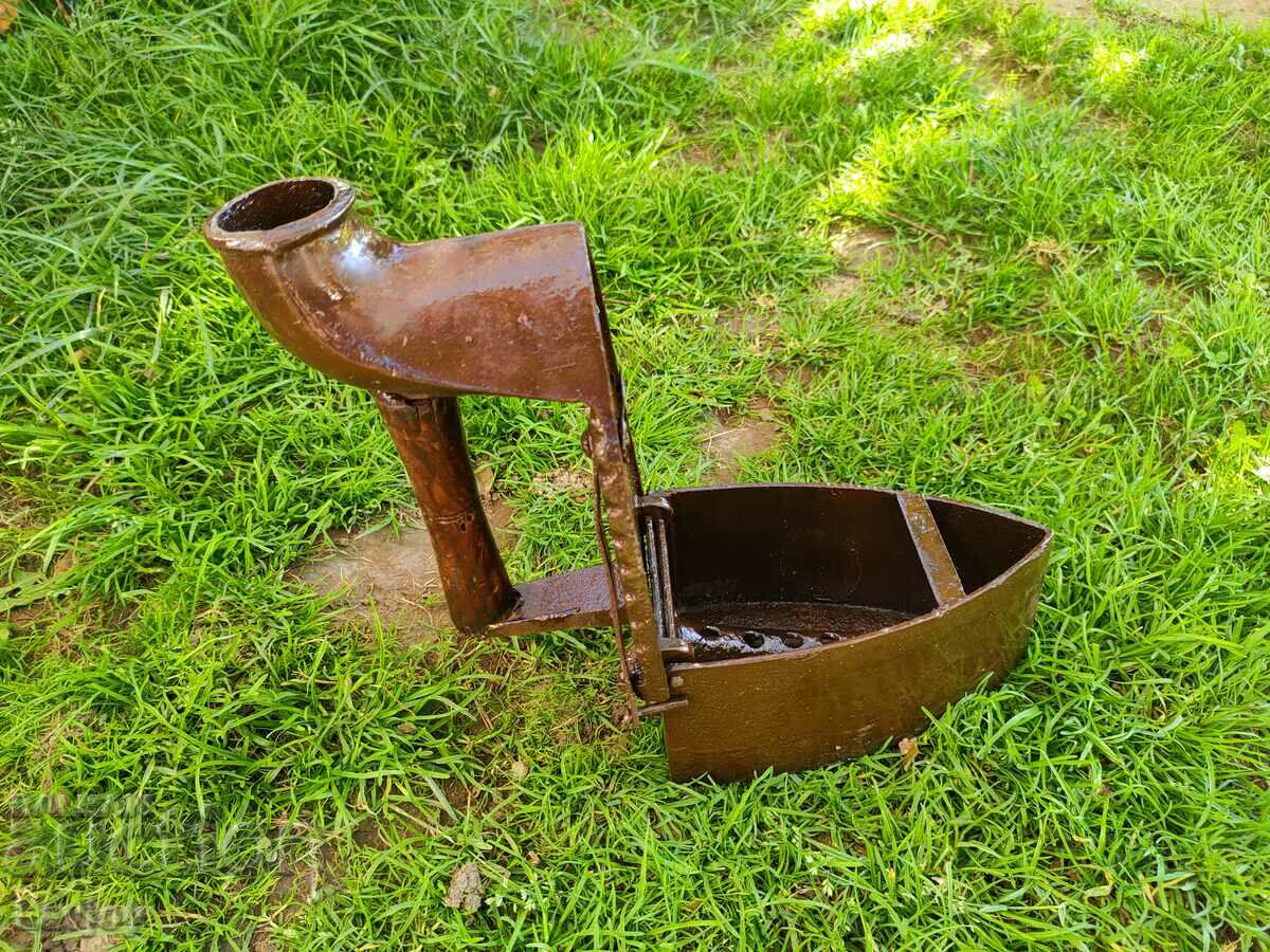 Fier cu chimen pe cărbune, jar - 5