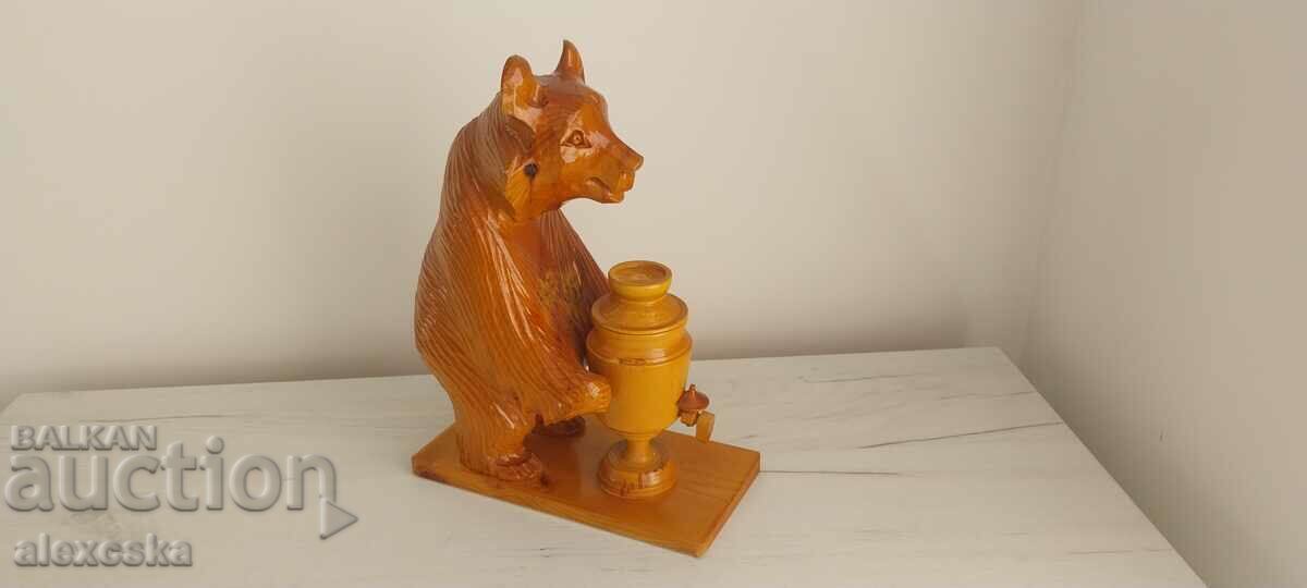 Licitație Figura din lemn - URSS Licitație Figura din lemn - URSS