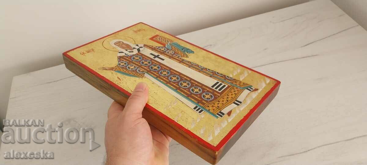 Икона - Св.Алексий с цена 80.00 лв. | € 40.90 Икона - Св.Алексий с цена 80.00 лв. | € 40.90