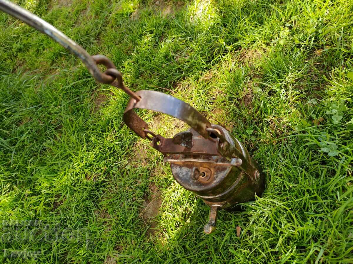 Auction Old carbide lamp Auction Old carbide lamp